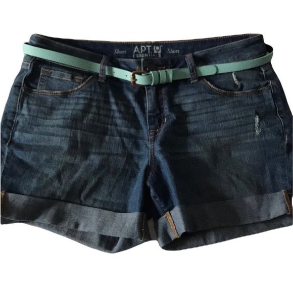 Accessories - New - Light Blue Aqua Snakeskin Textured Belt w/ copper tone hardware- Size 10